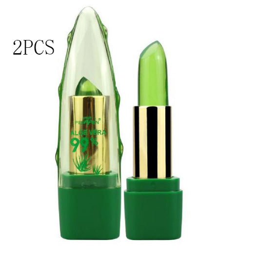 anti drying aloe vera moisturizer lipstick 2pcs