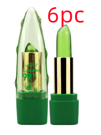 anti drying aloe vera moisturizer lipstick 6pcs