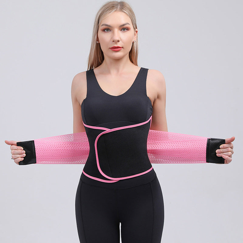 back support and tummy control waist trainer front