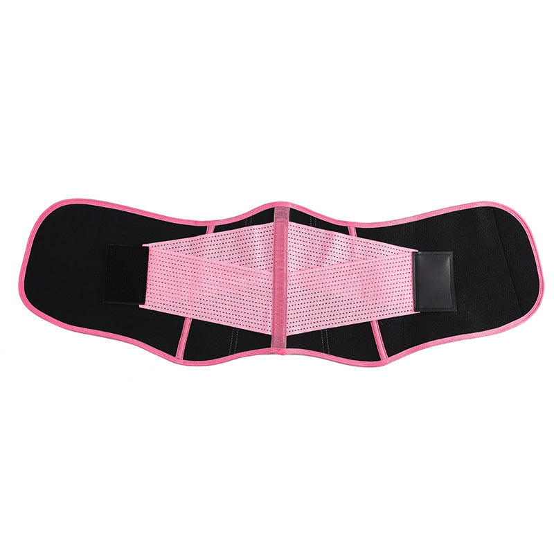 back support and tummy control waist trainer pink