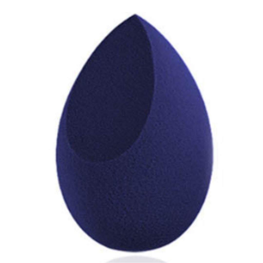 egg shaped makeup puff 10pcs blue