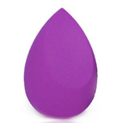 egg shaped makeup puff 10pcs purple