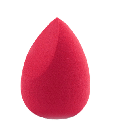 egg shaped makeup puff 10pcs red