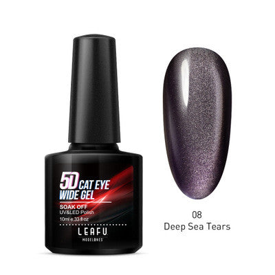 glittering gel nail polish deep sea tears