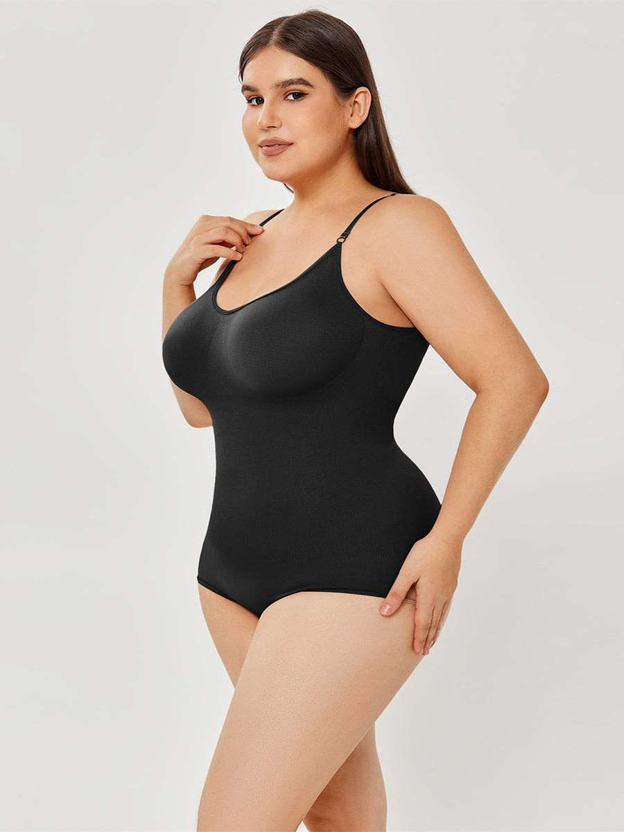 plus size women bodyshaper black