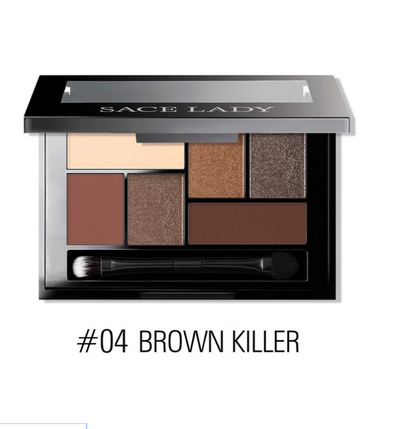 portable eyeshadow palette brown killer