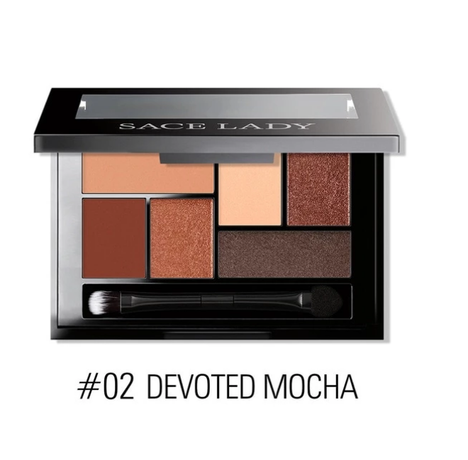 portable eyeshadow palette devoted mocha