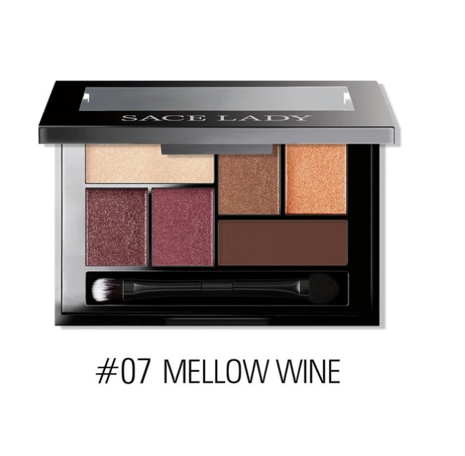 portable eyeshadow palette mellow wine