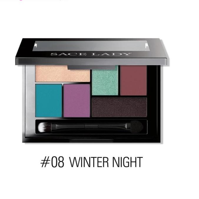 portable eyeshadow palette winter night