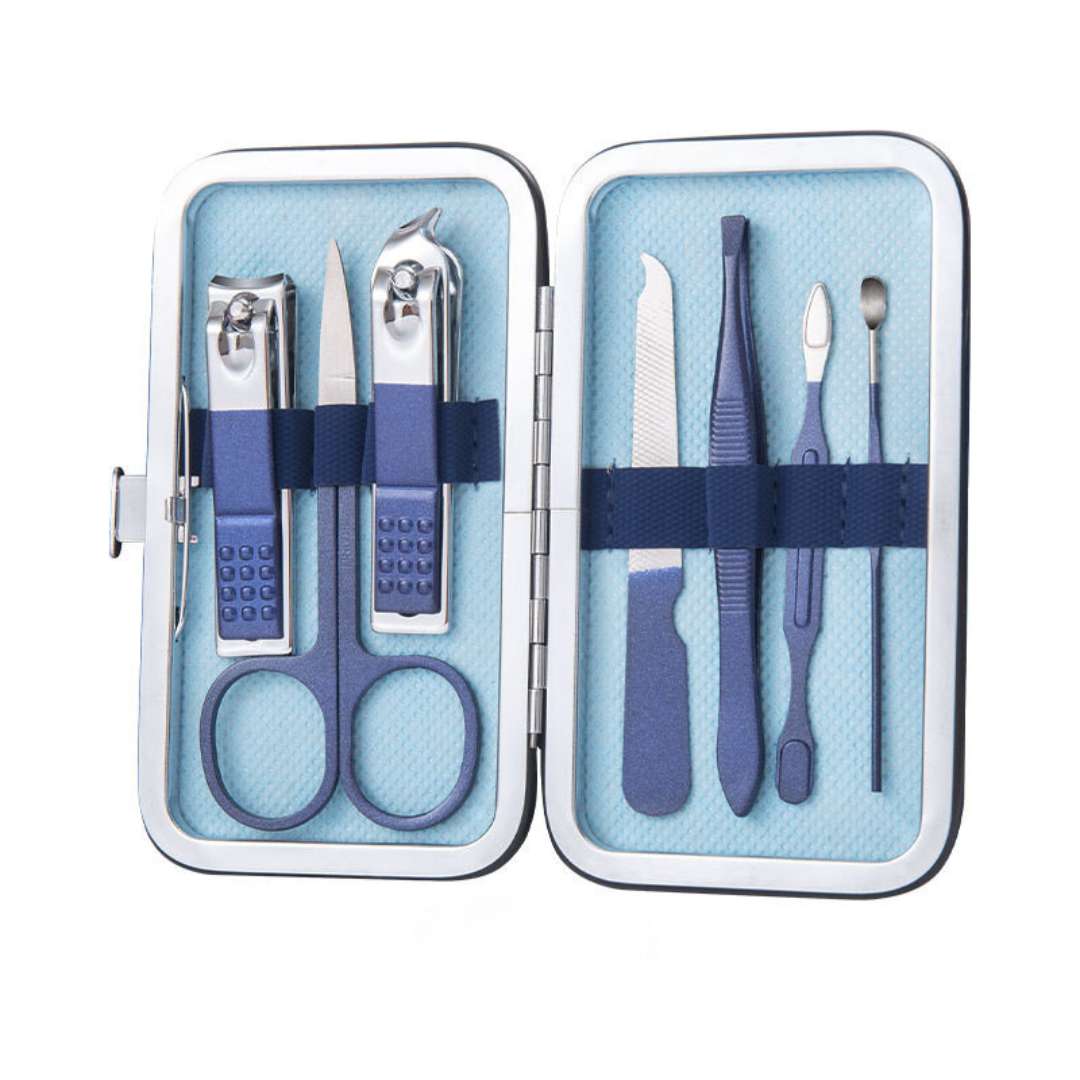 professional nail art set blue