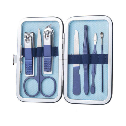 professional nail art set blue