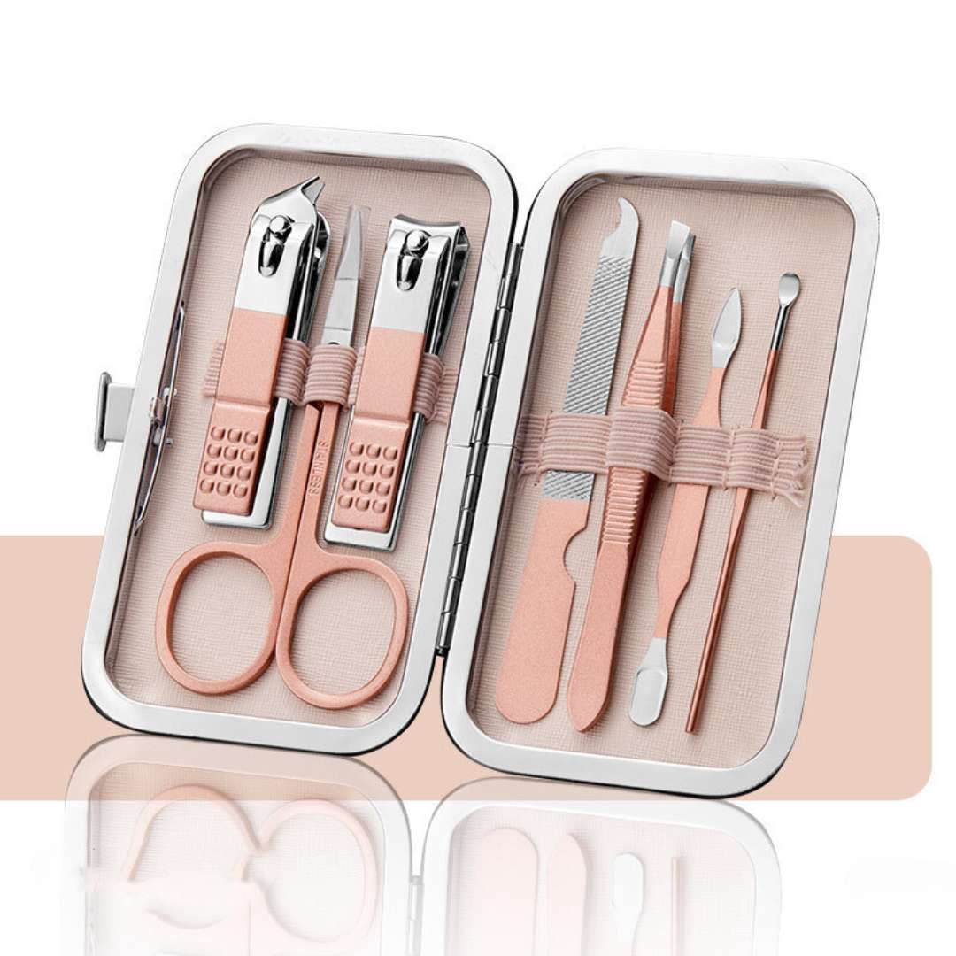 professional nail art set pink